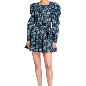 Ulla Johnson Floral Print Mini Dress